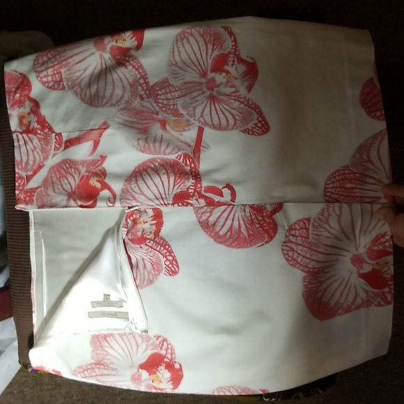 Sz 14 Pretty Lined Floral Skirt - Picture 4 of 7